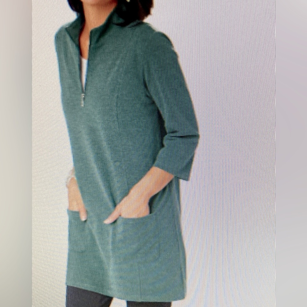 Knit Tunic , Quarter Zip